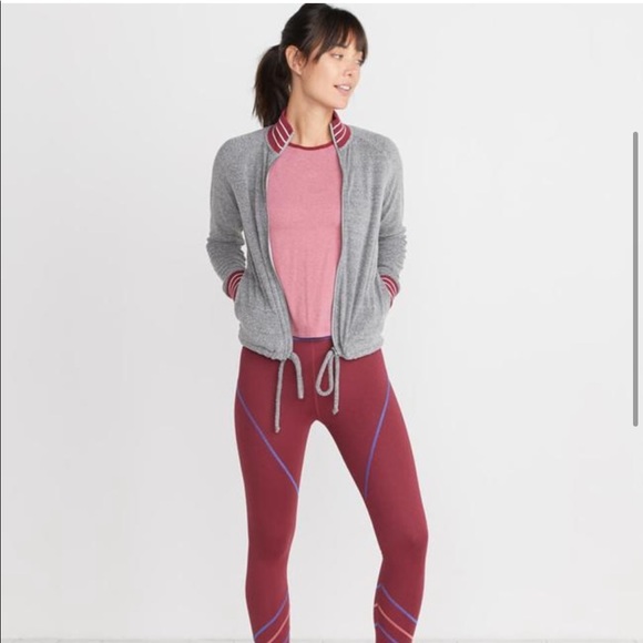 NWOT Marine Layer Virginia Track Jacket Gray Retro Small - Picture 3 of 8